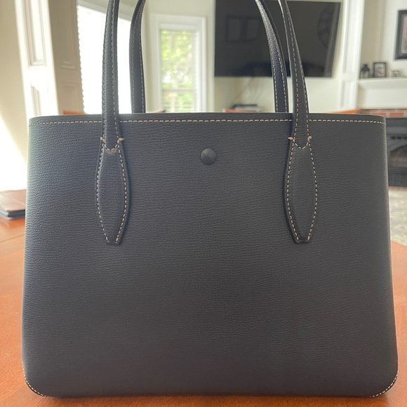 kate spade blue flower tote bag - Picture 2 of 7